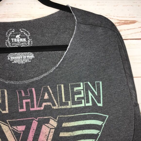 Gray Off-Shoulder Women's Top - Picture 4 of 8